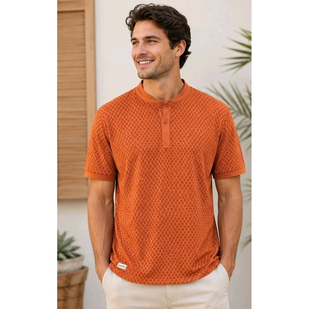 NWOT Mantra Men's Catalyst Polo Golf Performance Namib Athletic Shirt XL